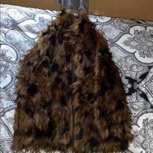 Monki Faux Fur Jacket
